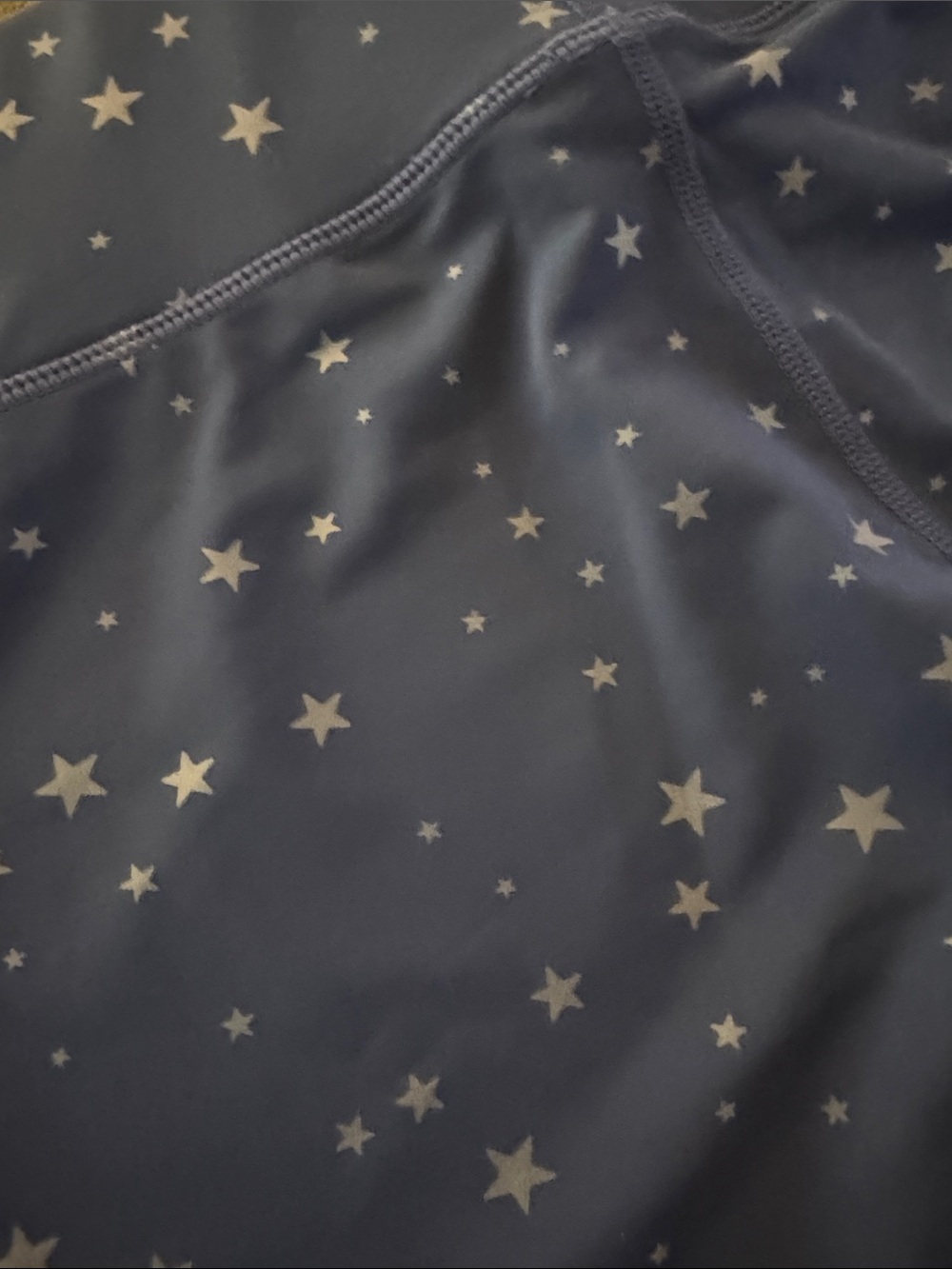 Terez Navy Star-Print Leggings Large - Picture 8 of 8